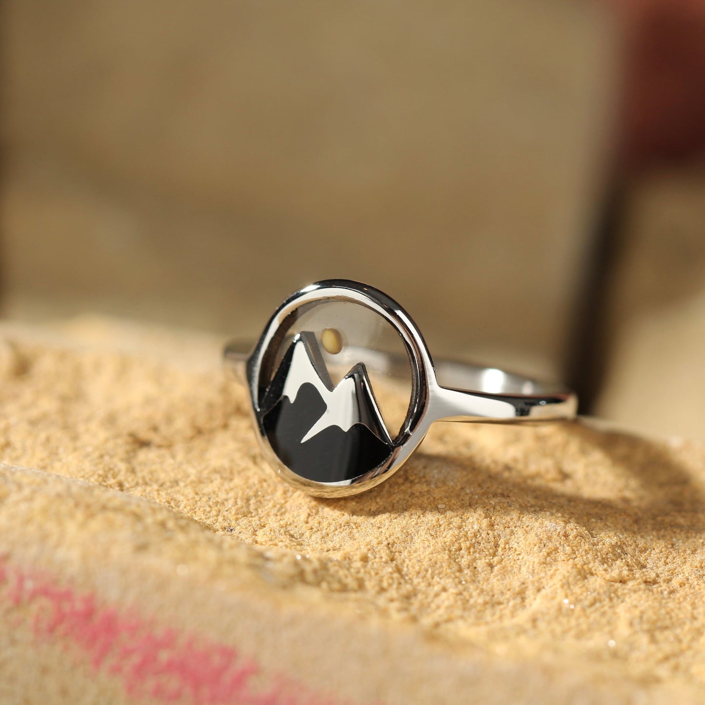 Move Mountains - Stainless Steel Ring