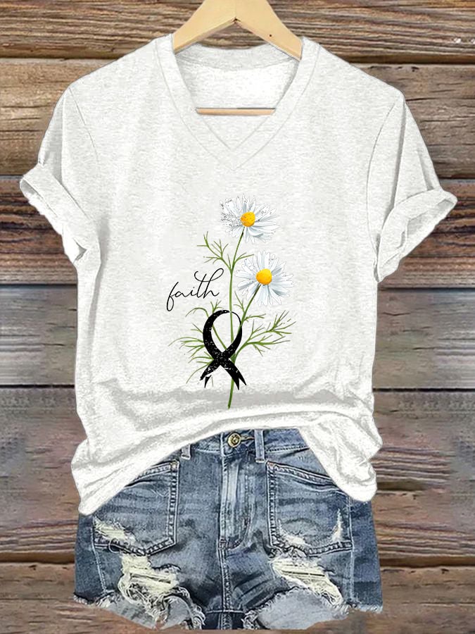 Women'S Casual Faith Short Sleeve T-Shirt