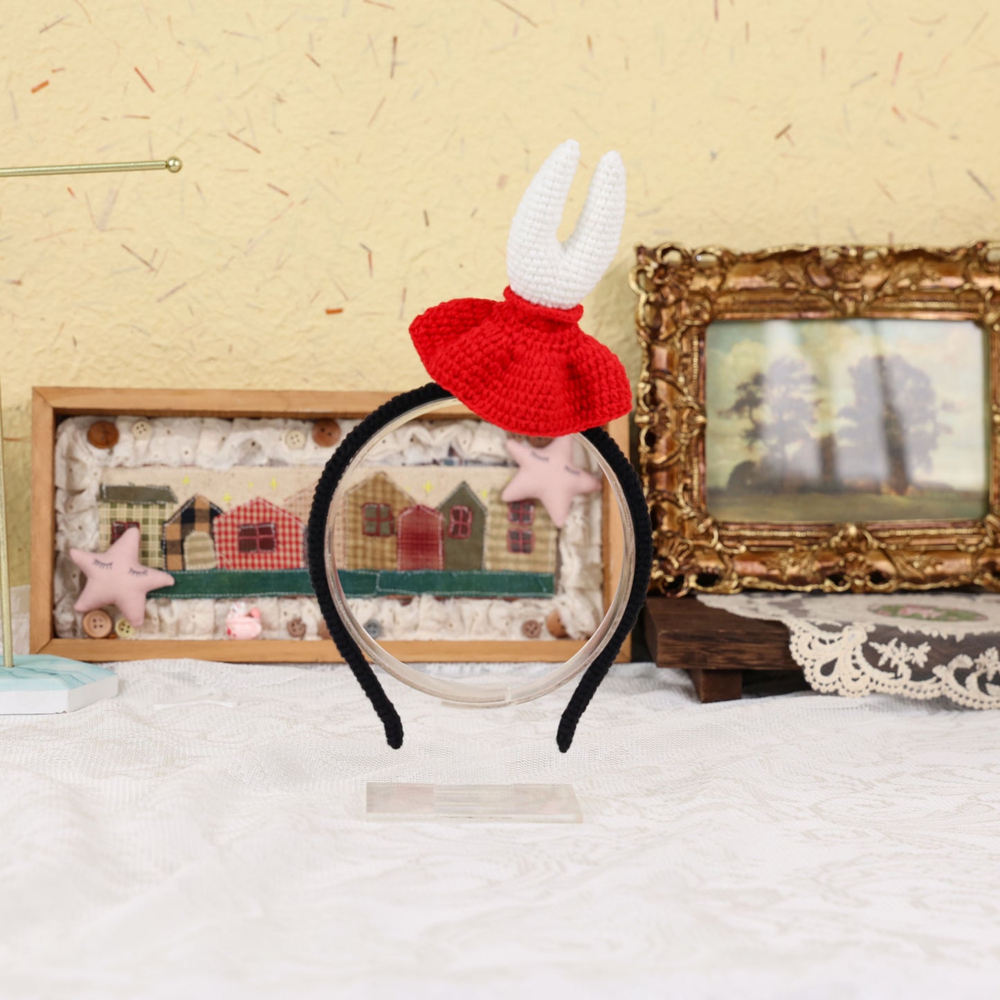 Hollow Knight Crochet Headband