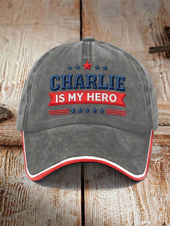 Unisex Is My Hero Print Baseball Cap