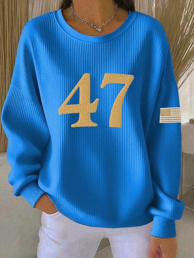 Women's Commemorative Leader Print Long Sleeve Top