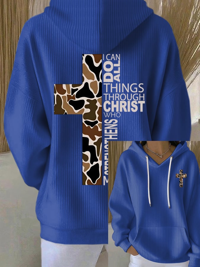 Women's I Can Do All Things Through Christ Who Strengthens Me Sweatshirts