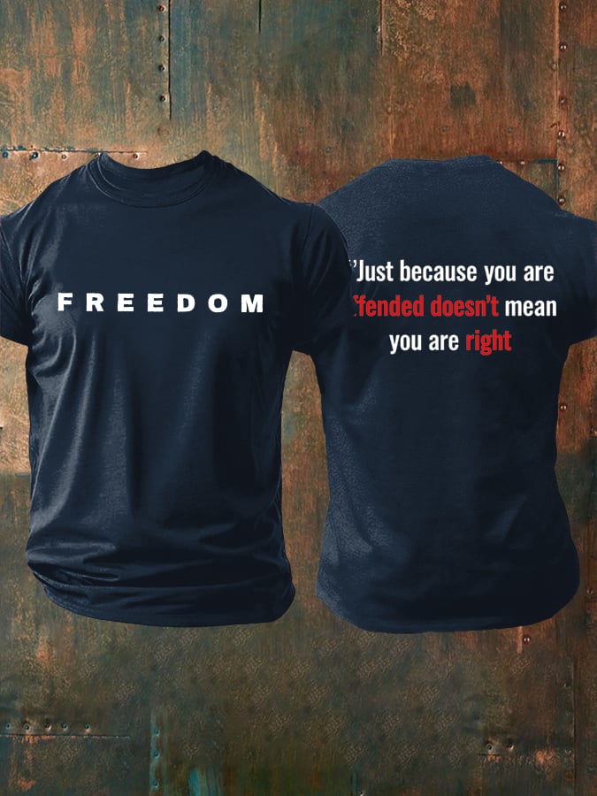 Men's Hot Print T-shirt