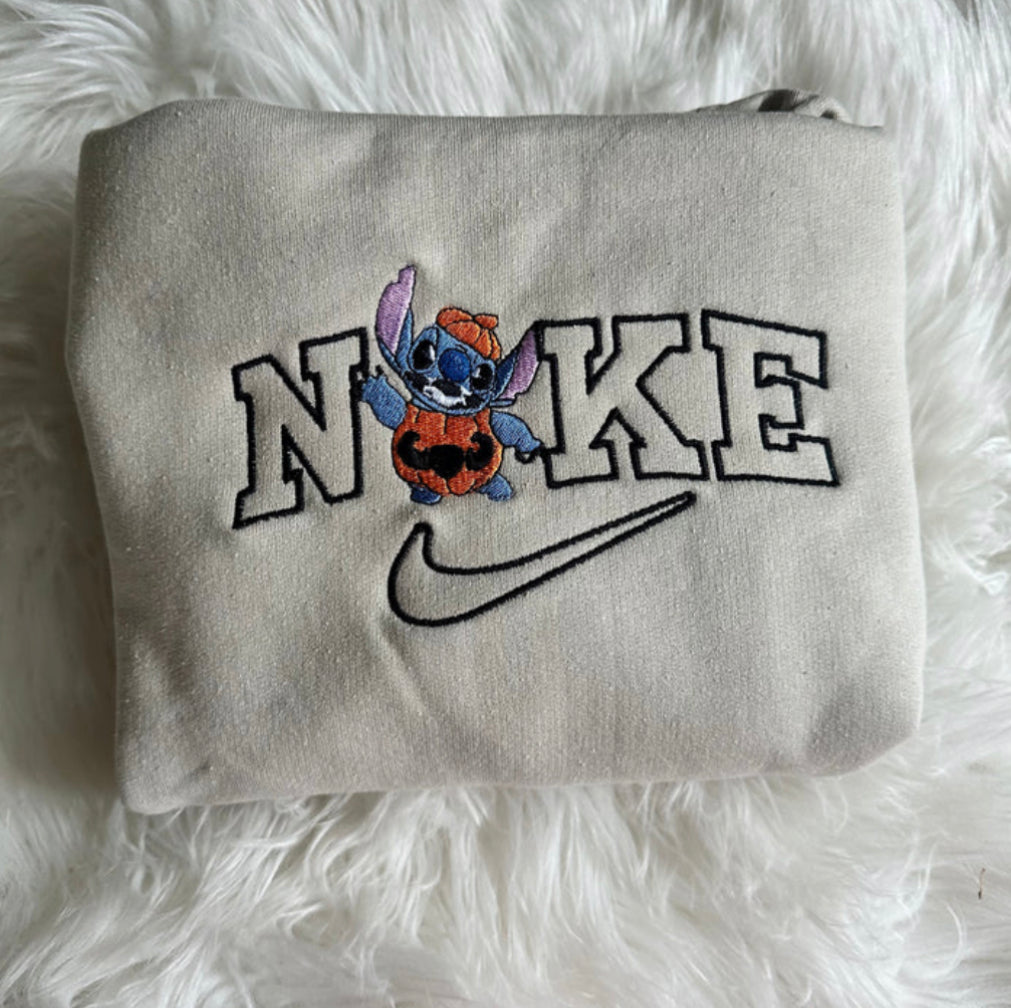 Spooky Stitch Embroidered Sweatshirt