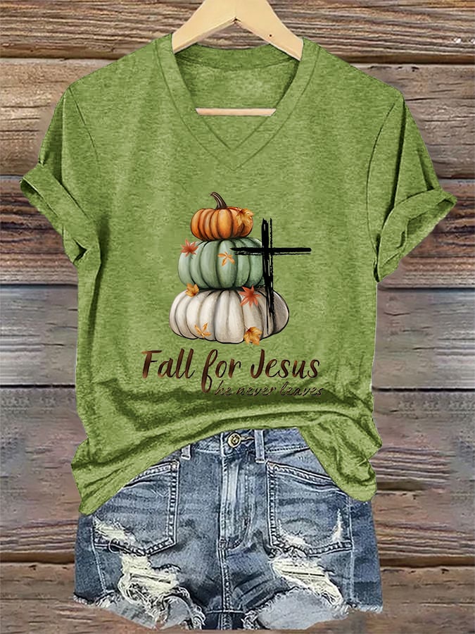 Women'S Casual Faith Short Sleeve T-Shirt