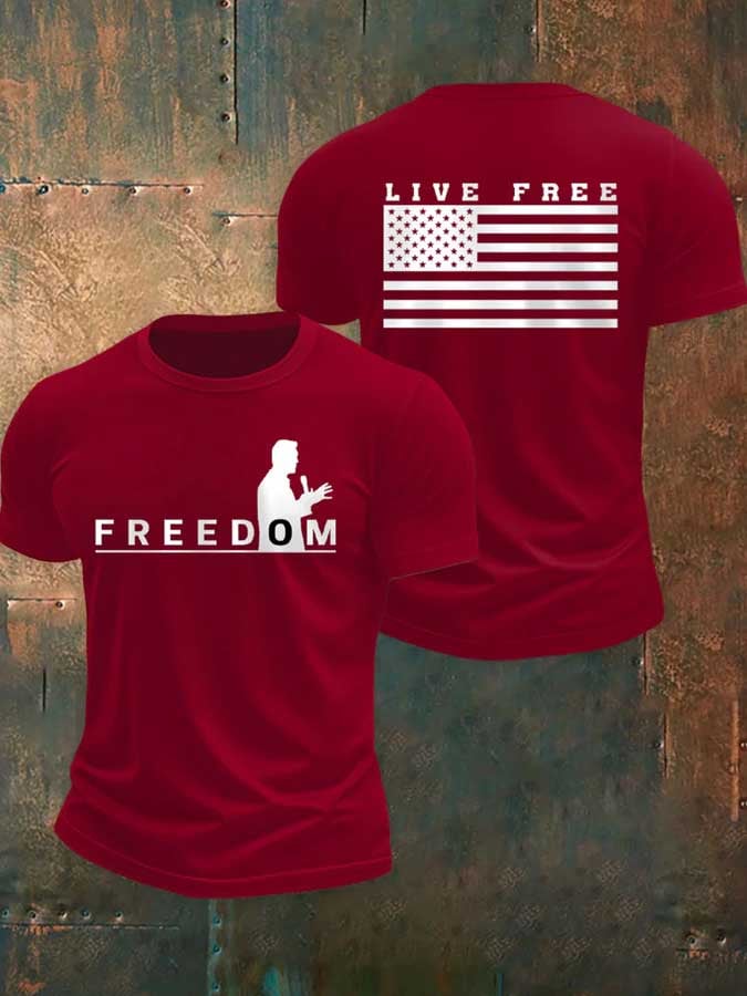 Men's Freedom Short Sleeve T-shirt