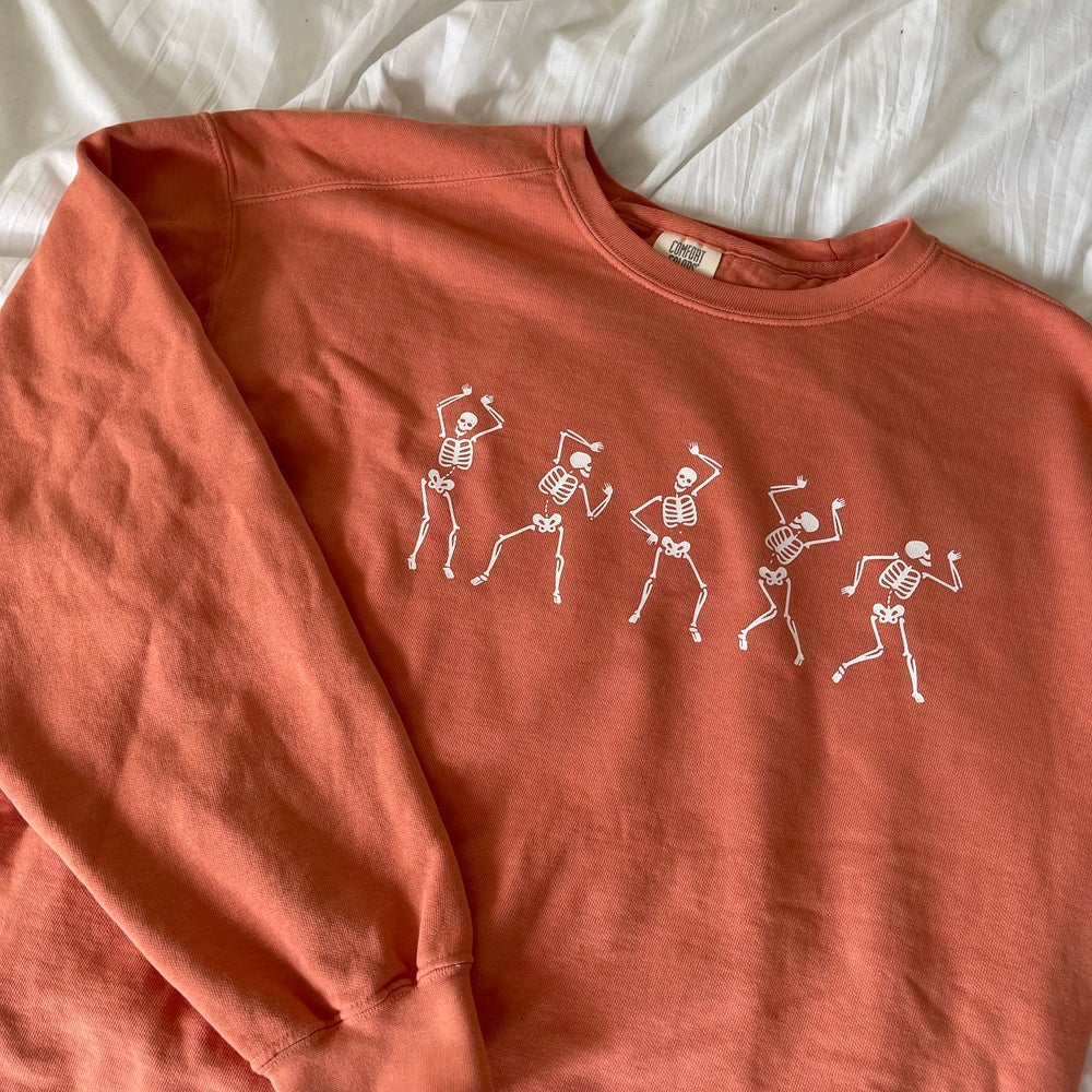 Dancing Skeletons Crewneck