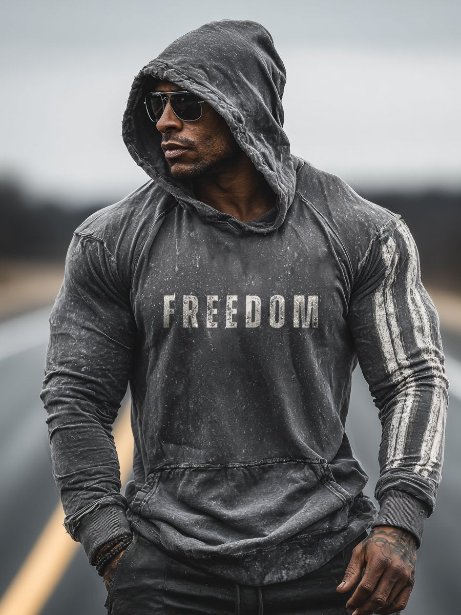 Men's Vintage Freedom Hoodie