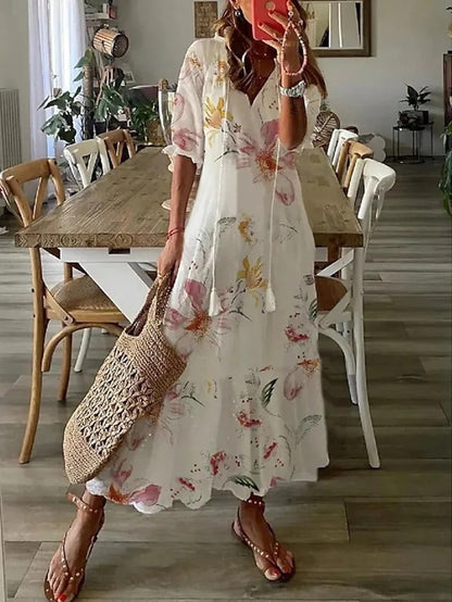 Boho Tummy Coverage Dress