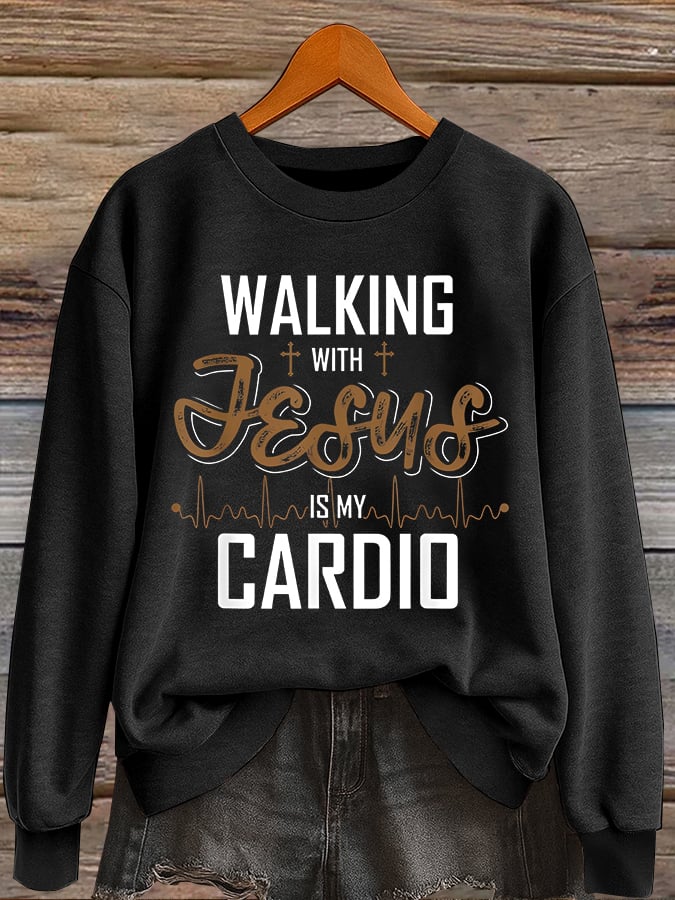 Women'S Casual Faith Sweatshirt