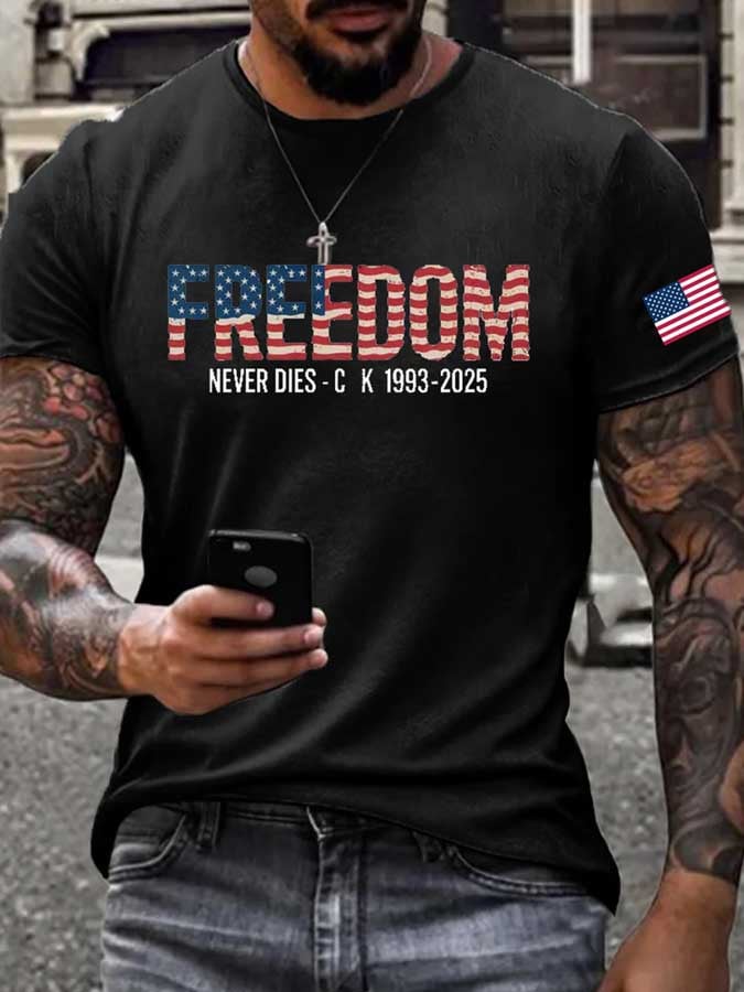 Men's Freedom Short-Sleeved T-Shirt