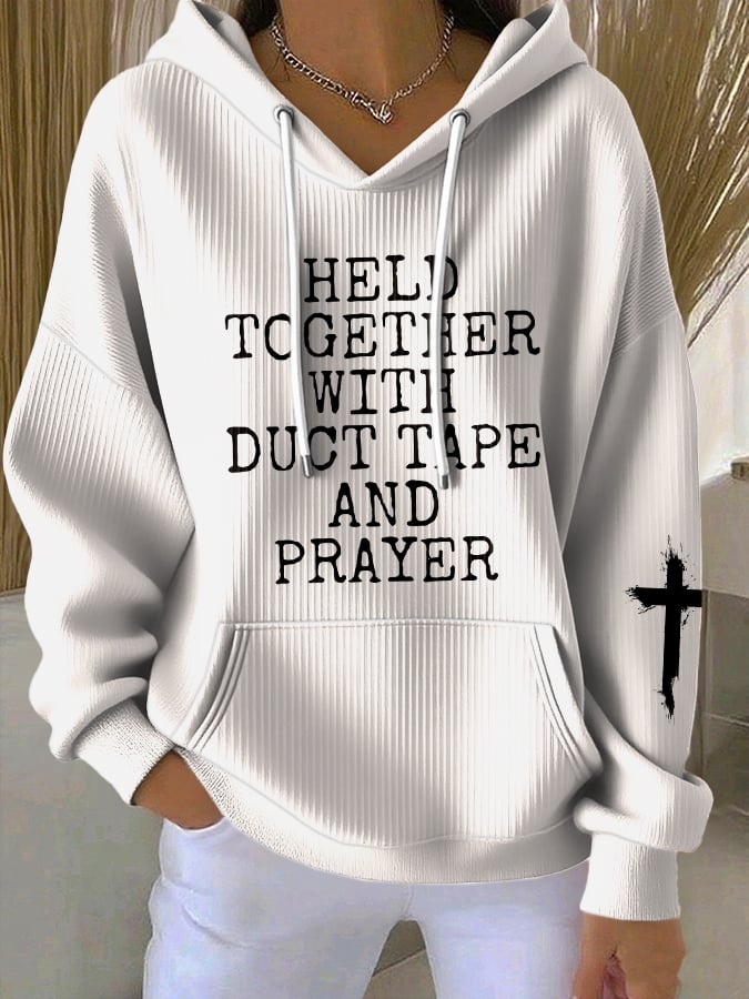 Women'S Casual Faith Hooded Sweatshirt