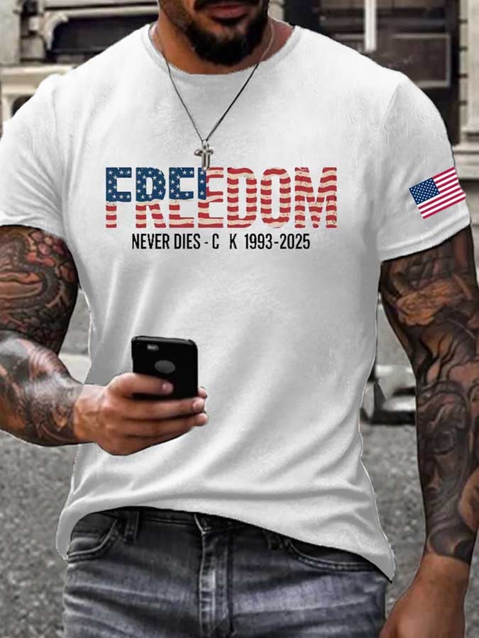 Men's Freedom Short-Sleeved T-Shirt