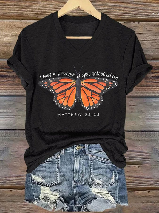 Women'S Casual Faith Short Sleeve T-Shirt