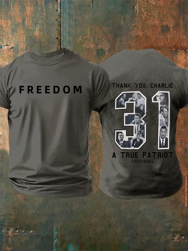 Men's  Commemorative Printed T-Shirt