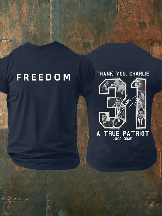 Men's  Commemorative Printed T-Shirt