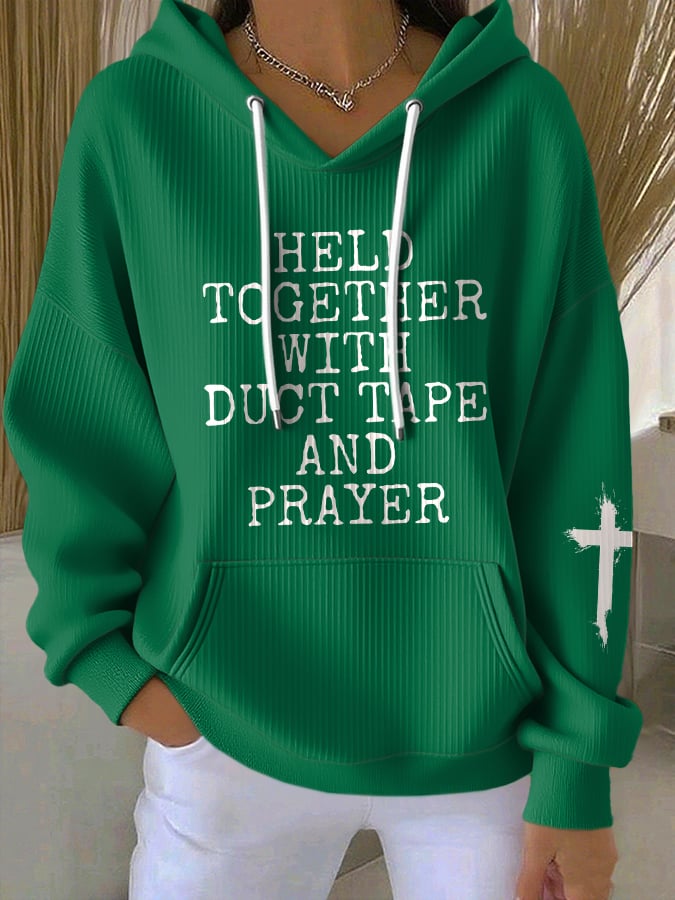 Women'S Casual Faith Hooded Sweatshirt