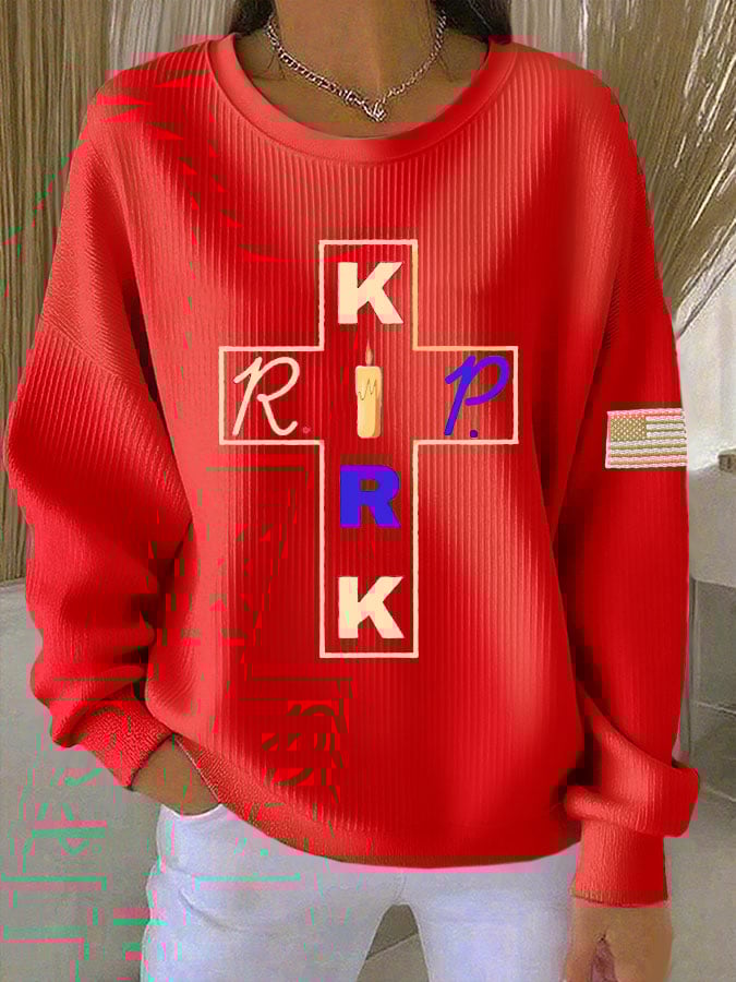 Women's Commemorative Leader Print Long Sleeve Top