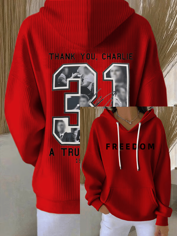 Women's Commemorative freedom 31 Printed Hoodie