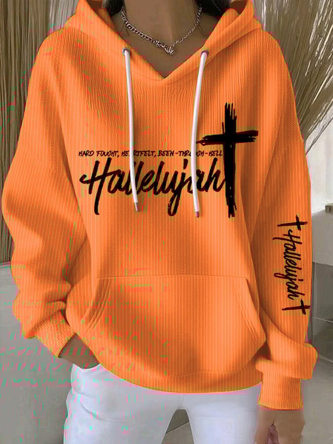 Women's  Hard Fought, Heartfelt, Been-Through-Hell Sweatshirts