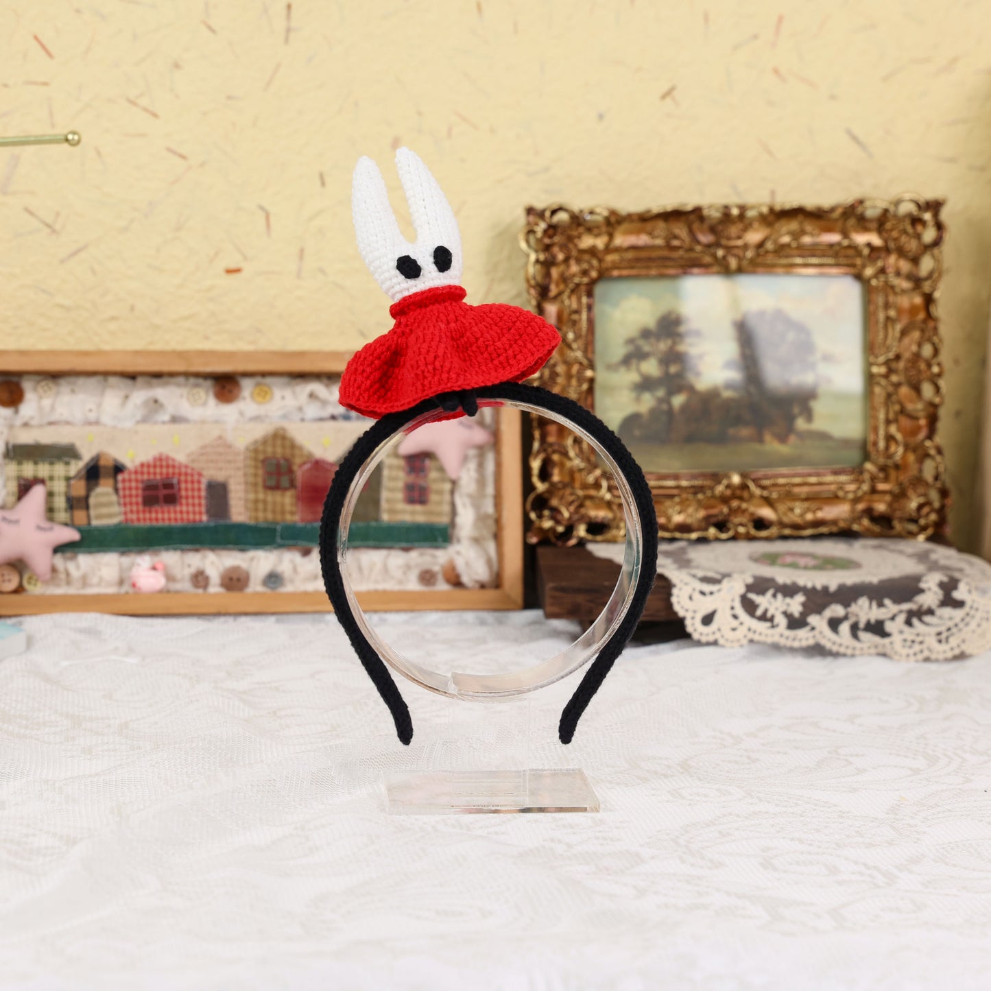 Hollow Knight Crochet Headband