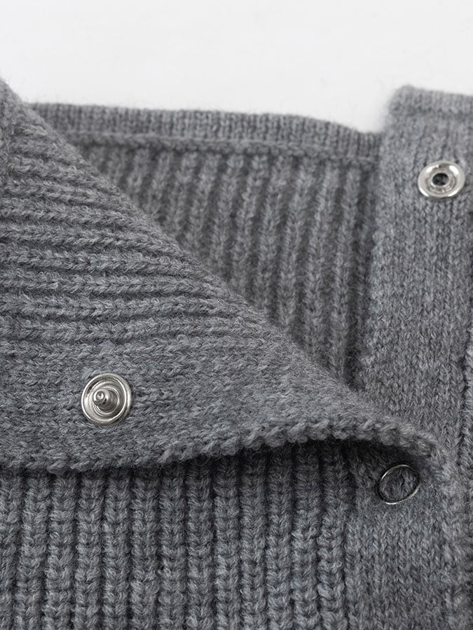 Solid Color Warm Knitted Scarf