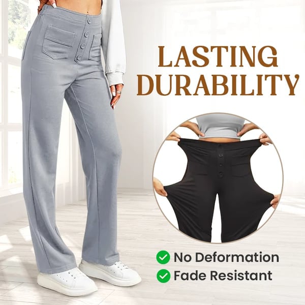 🔥Hot Sale 8000+💷Fan Favorite🔥Women's Casual High Waist Stretch Trousers