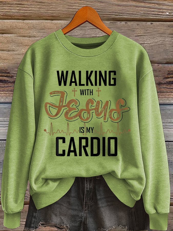 Women'S Casual Faith Sweatshirt