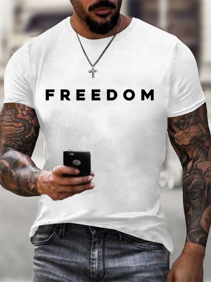 Men's Commemorative Printed T-Shirt