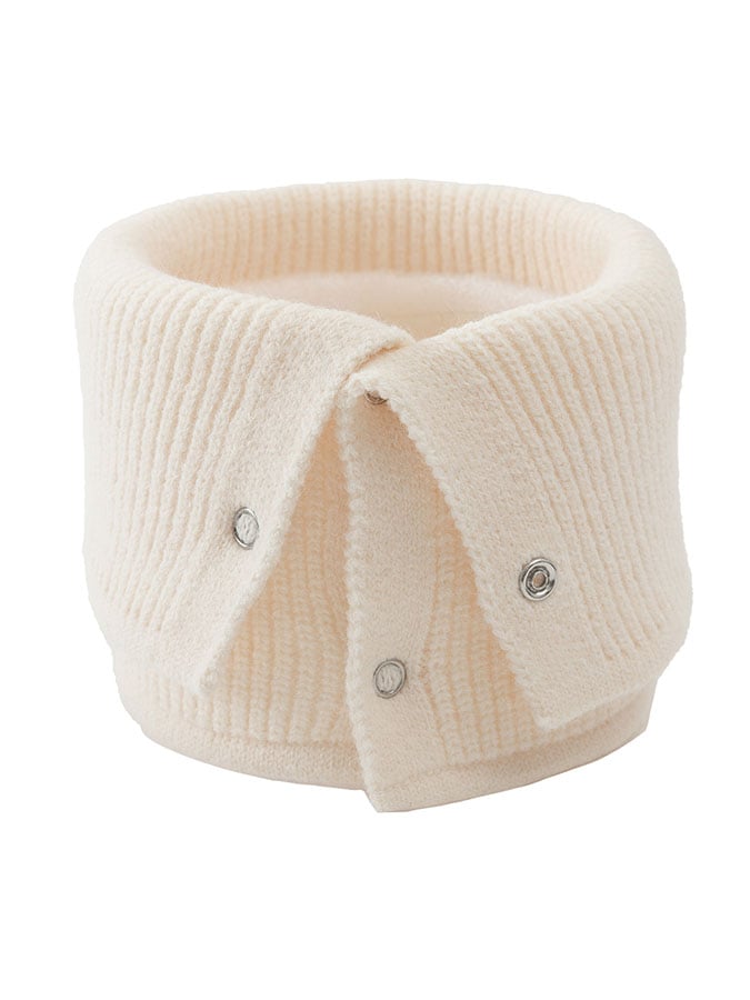 Solid Color Warm Knitted Scarf