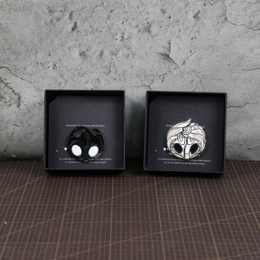 Hollow Knight Magnetic Metal Badge