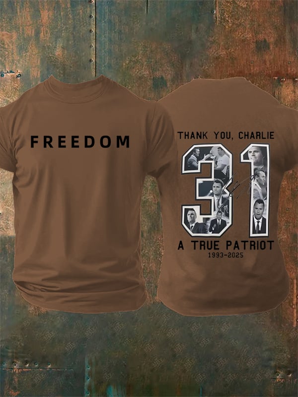 Men's  Commemorative Printed T-Shirt