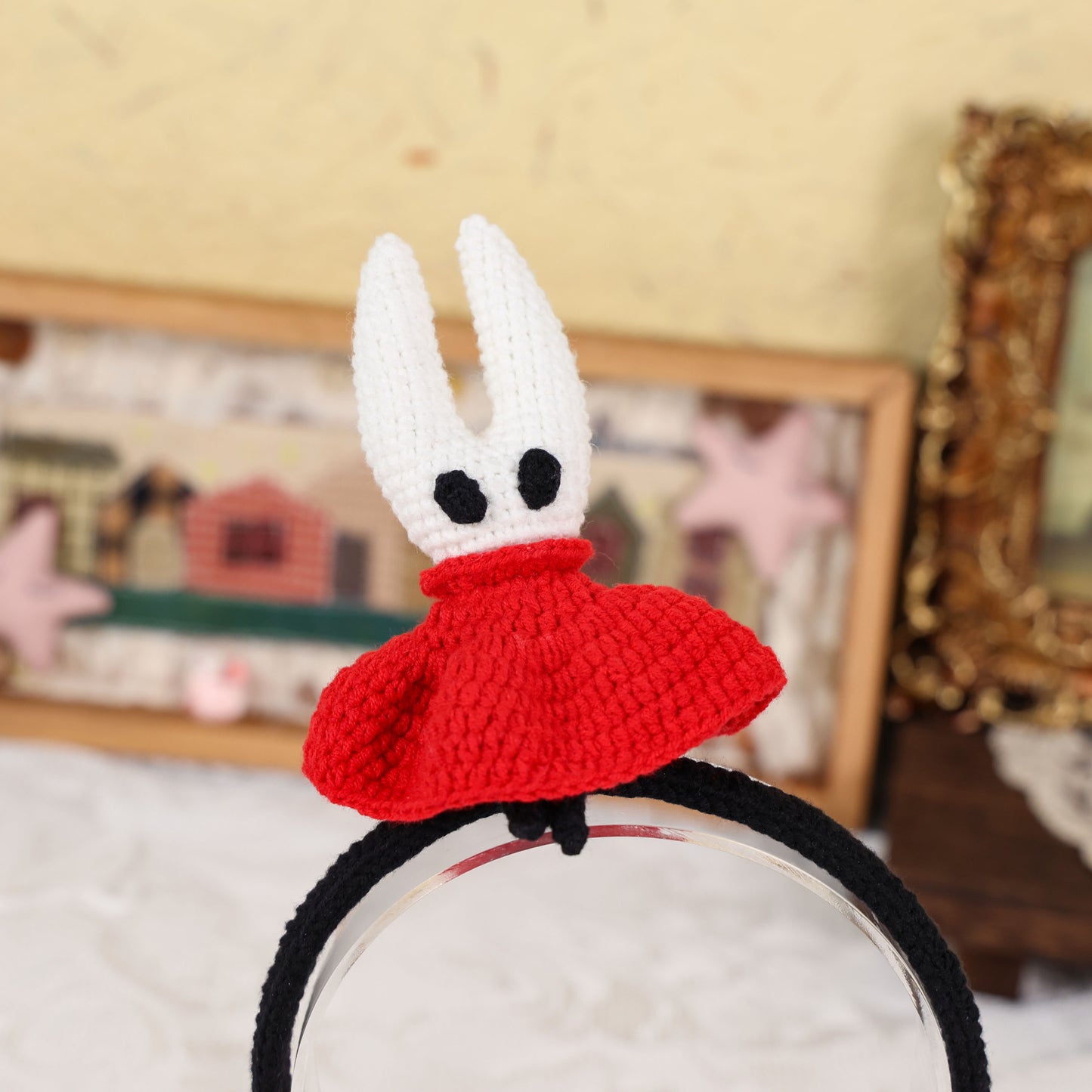 Hollow Knight Crochet Headband