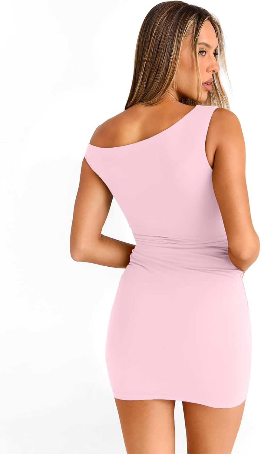 Circle Waltz Off Shoulder Mini Dress