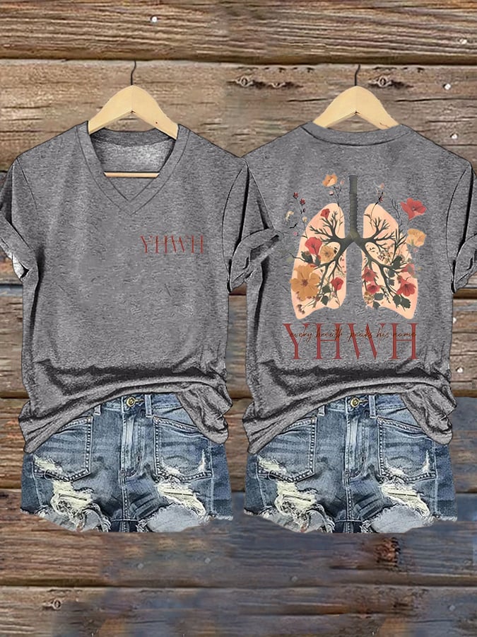 Women's Faith Printed Casual T-Shirt