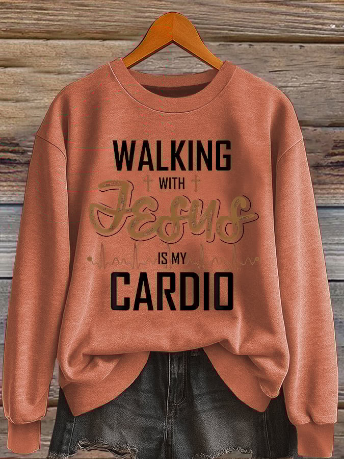 Women'S Casual Faith Sweatshirt