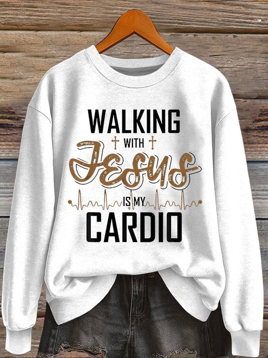 Women'S Casual Faith Sweatshirt