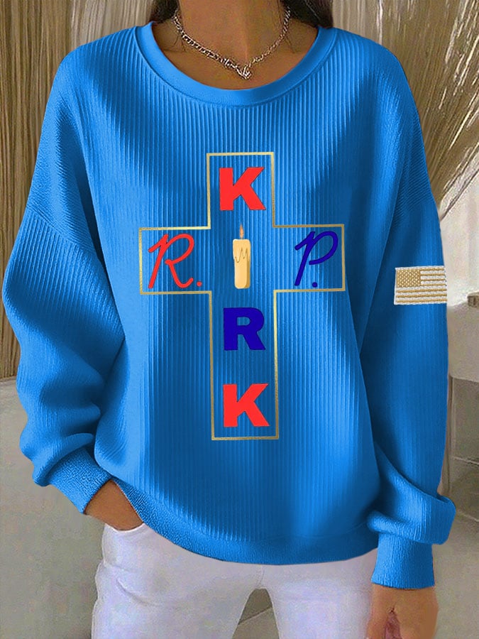 Women's Commemorative Leader Print Long Sleeve Top