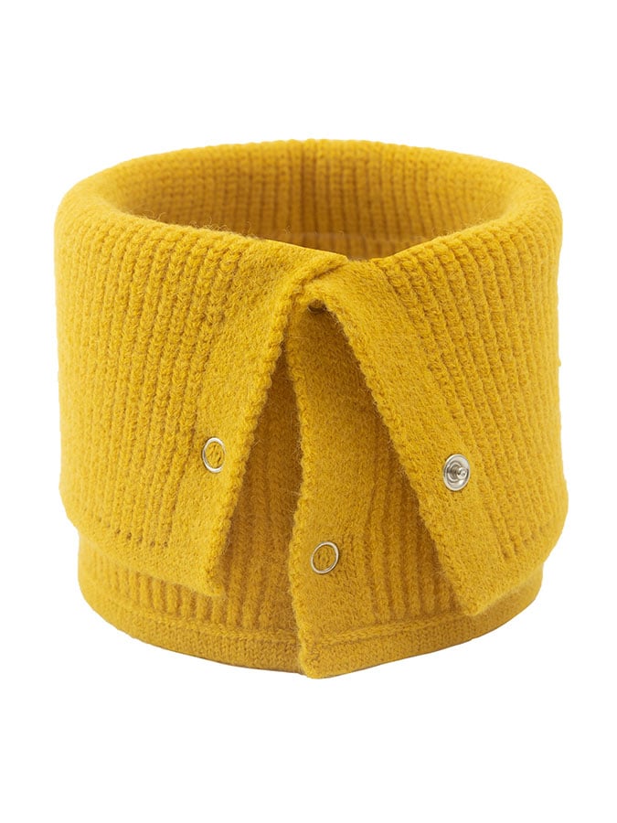 Solid Color Warm Knitted Scarf