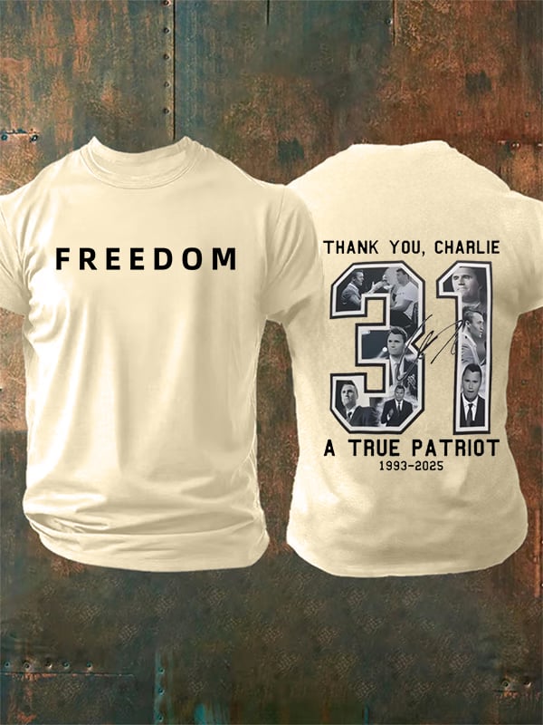 Men's  Commemorative Printed T-Shirt