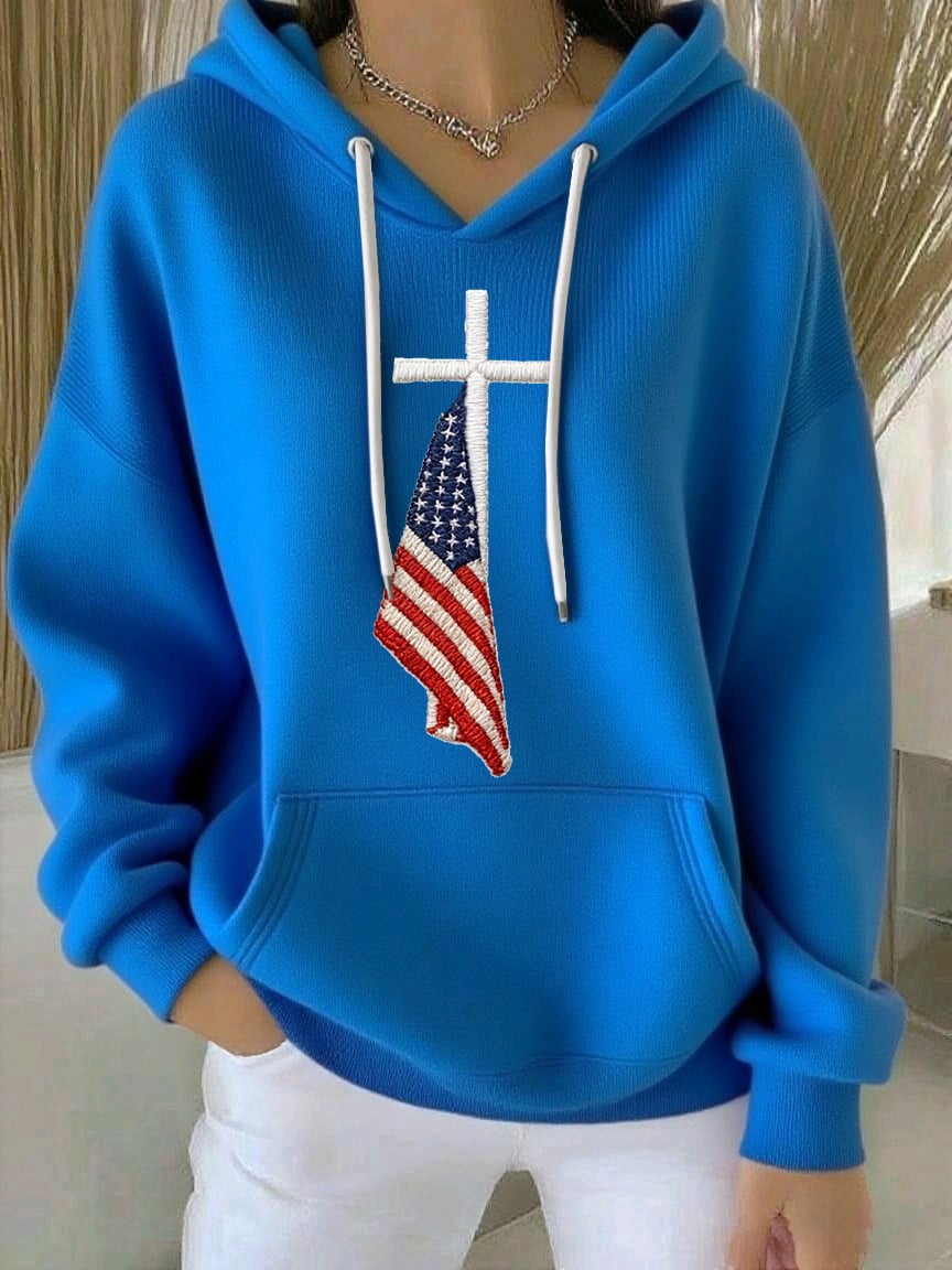 Women's Faith Casual Hooded Sweatshirt