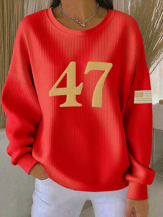 Women's Commemorative Leader Print Long Sleeve Top