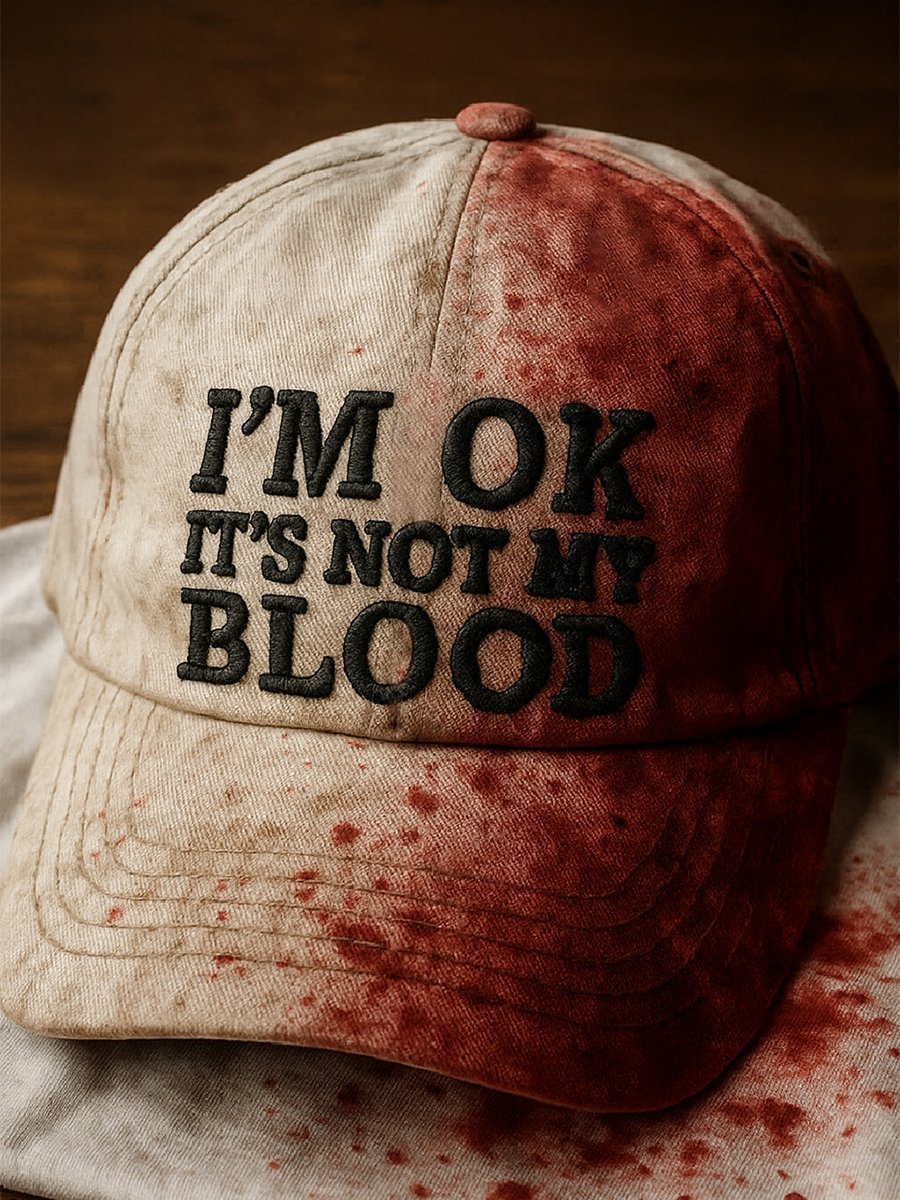 Unisex Halloween bloody hat
