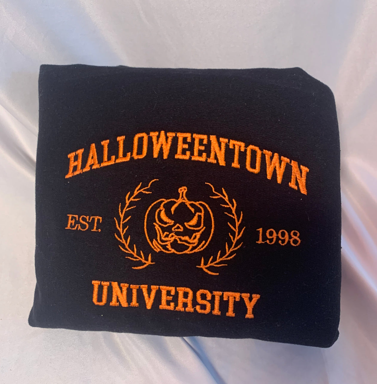 Halloweentown Embroidered Crewneck
