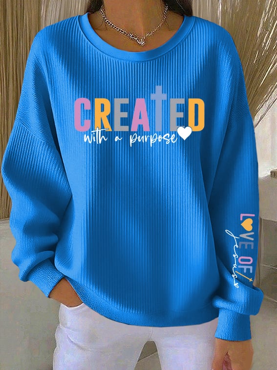 Women's Created with a Purpose Casual Sweatshirt