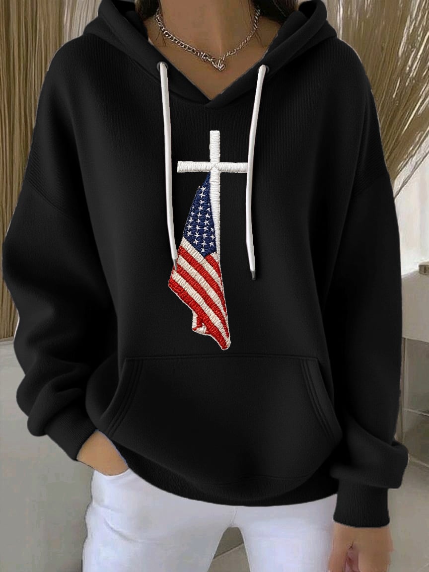 Women's Faith Casual Hooded Sweatshirt