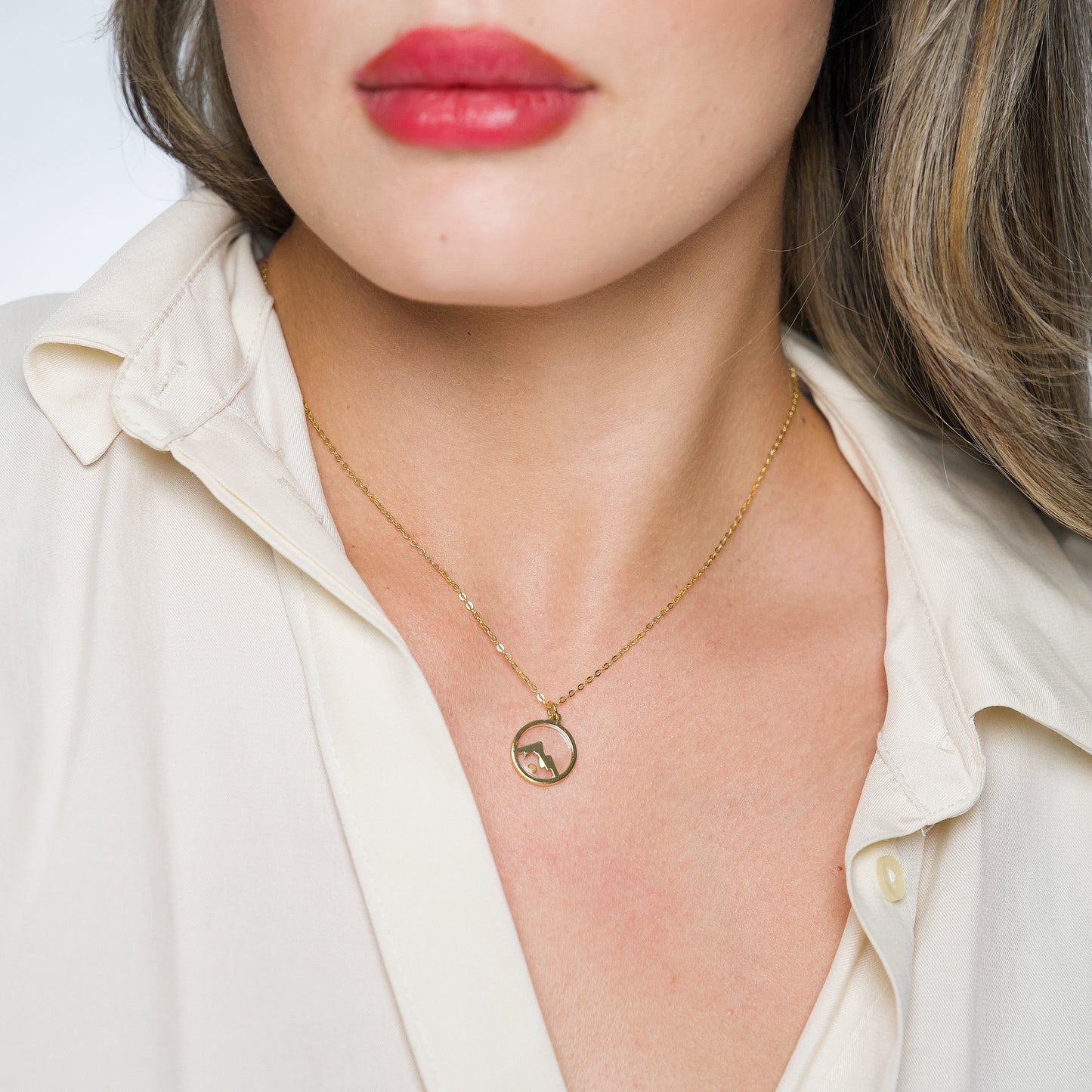 Move Mountains - Sterling Silver Necklace