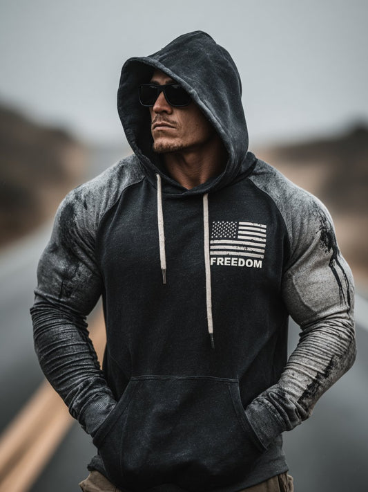 Men's Vintage Freedom Hoodie