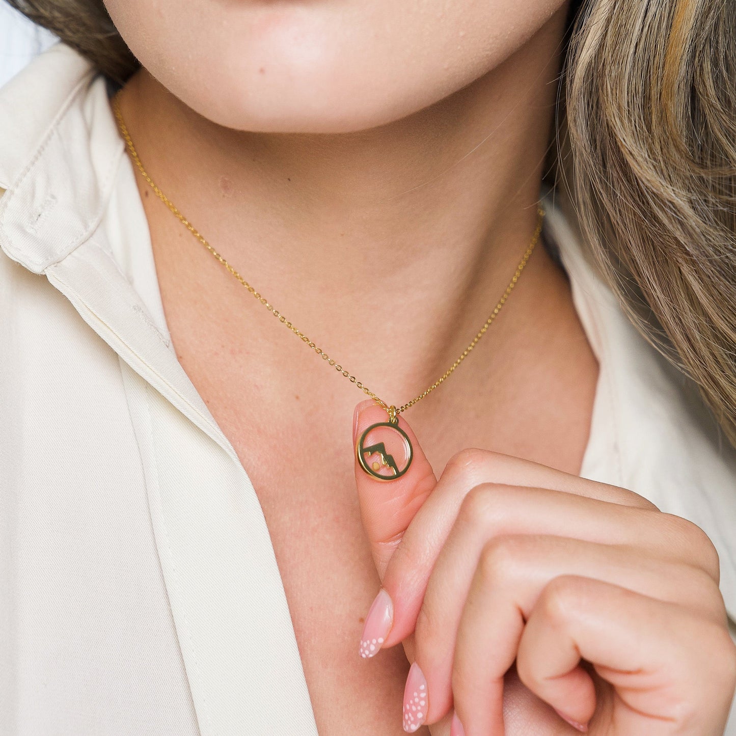 Move Mountains - Sterling Silver Necklace