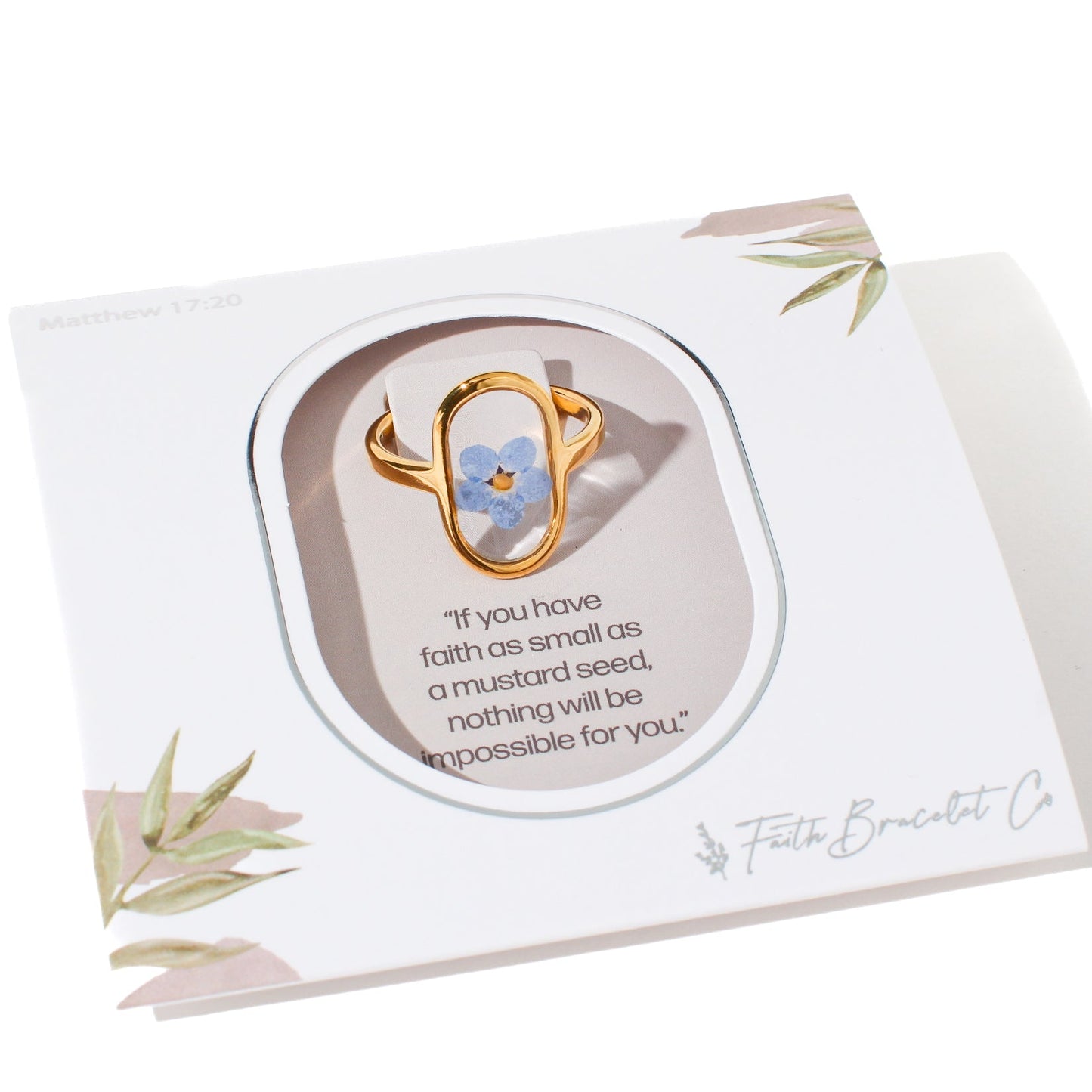 Your Season is Here! - Oval Steel Ring